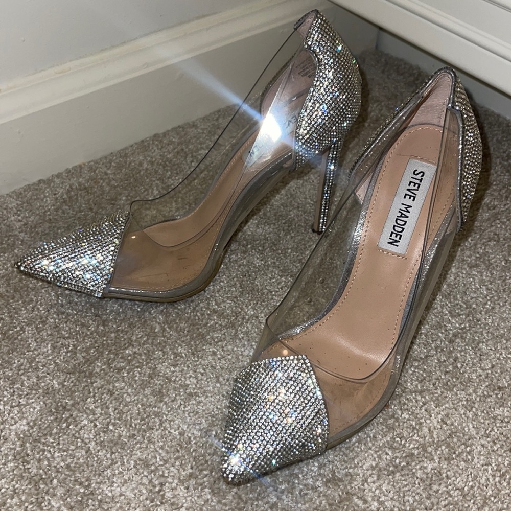 Rhinestones Steve Madden heels